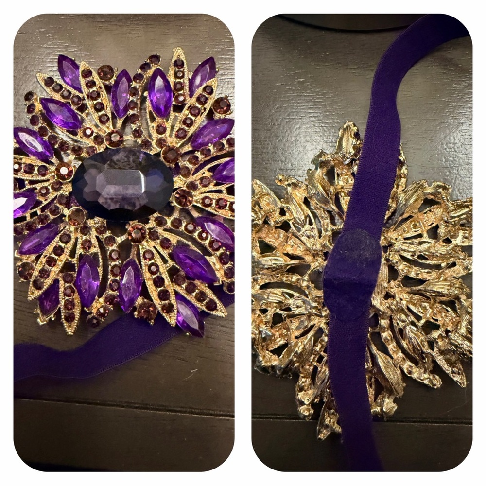 New Limited Edition Tieks Purple Diamond Topper.